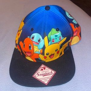 Snapback Pokeman Hat